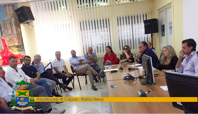 Incontro di concertazione all’Istituto “Righi-Nervi” di Santa Maria Capua Vetere.