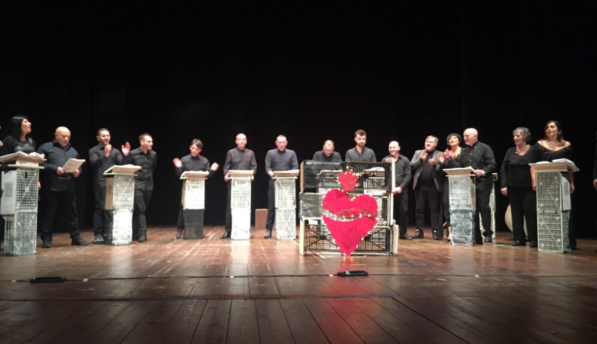 Epochè, attori detenuti e magistrati sul palco del Teatro Garibaldi